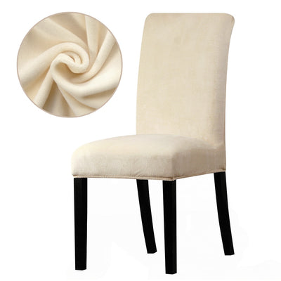 1/2/4/6 Pieces Real Velvet Fabric Super Soft Chair Cover KENNRICK