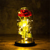 Valentines Day Gift Girlfriend Eternal Rose LED Light Foil Flower Mothers Day Wedding favors Bridesmaid Gift KENNRICK