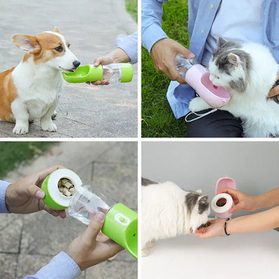 Pet Dog Water Bottle Feeder HESAXY