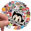 50Pcs Disney Cool Fashion Brand Logo Stickers KENNRICK