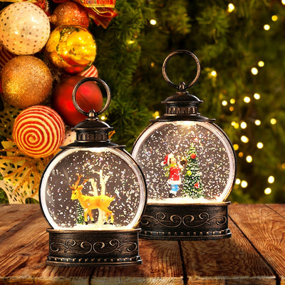 Christmas Luminous water containing Small Wind Lamp  Decorations KENNRICK