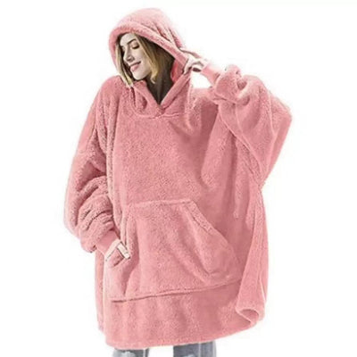 Winter Warm Hoodies Blanket Sleeves Oversized Women /Men Pullovers Sleepwear KENNRICK