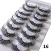 22-25mm Mink Eyelashes 7/8Pairs Fluffy Mink False Eyelashes Extension KENNRICK