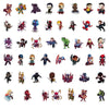 50PCS Disney Marvel The Avengers Cute Super Hero Cartoon Stickers KENNRICK