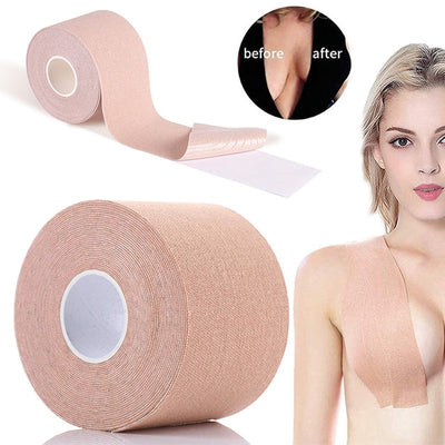 Free to Cut Anti Exposure Force Cloth Lifting Roll Large Chest and Breast Lifting Stickers Tape KENNRICK