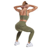 Multi-pocket Pants Yoga Leggings High Waist Solid Color Yoga Pants For Women Sporting Workout Leggins Elastic Slim Pant KENNRICK