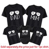 Papa Mama Family Matching Outfits Daddy Mom Kids T-shirt Baby Bodysuit Clothes KENNRICK