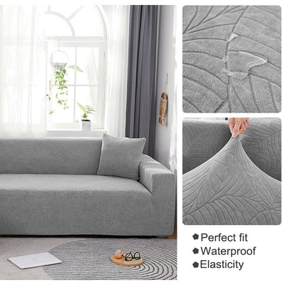 Waterproof L Shaped Sofa Slip Protector Jacquard Sofa Covers KENNRICK
