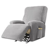 Velvet Recliner Split Style Stretch Lazy Boy Chair Single Seater Couch Sofa Slipcover Armchair Covers KENNRICK