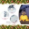 Christmas Gnome Led Elf Doll Plush Knitting Craft Glowing Decoration KENNRICK