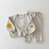 Baby Toddler Girl Boy Embroidery Thicken Fleece Sweatshirt Clothes Pant Set KENNRICK