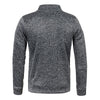 Men Fleece Thicker Sweater Coat Half Zipper Turtleneck Warm Pullover Knitted Wool Sweaters KENNRICK