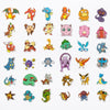 50Pcs Kawaii Pikachu Pokemon Stickers KENNRICK