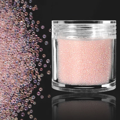 Caviar Beads Crystal Tiny Rhinestones Manicure Nail Art Decorations HESAXY