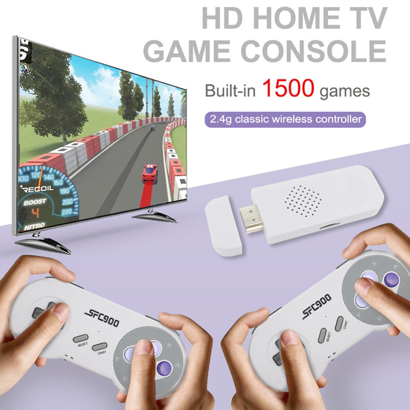 Gamepad SF900 Portable Video Game 4700 Games Retro Console HDMI-compatible 2.4G Wireless KENNRICK