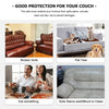 Waterproof L Shaped Sofa Slip Protector Jacquard Sofa Covers KENNRICK