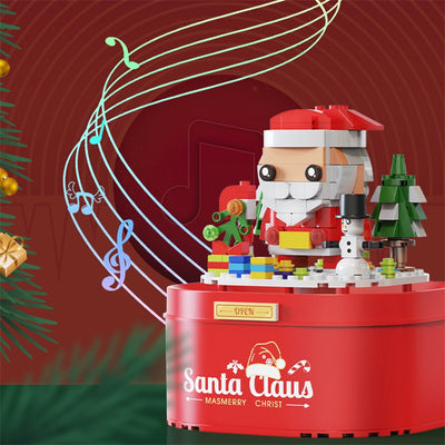 Christmas Candy House Santa Claus Snowman HESAXY