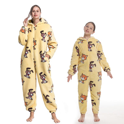 Christmas Family Blanket Hoodies Pajamas KENNRICK