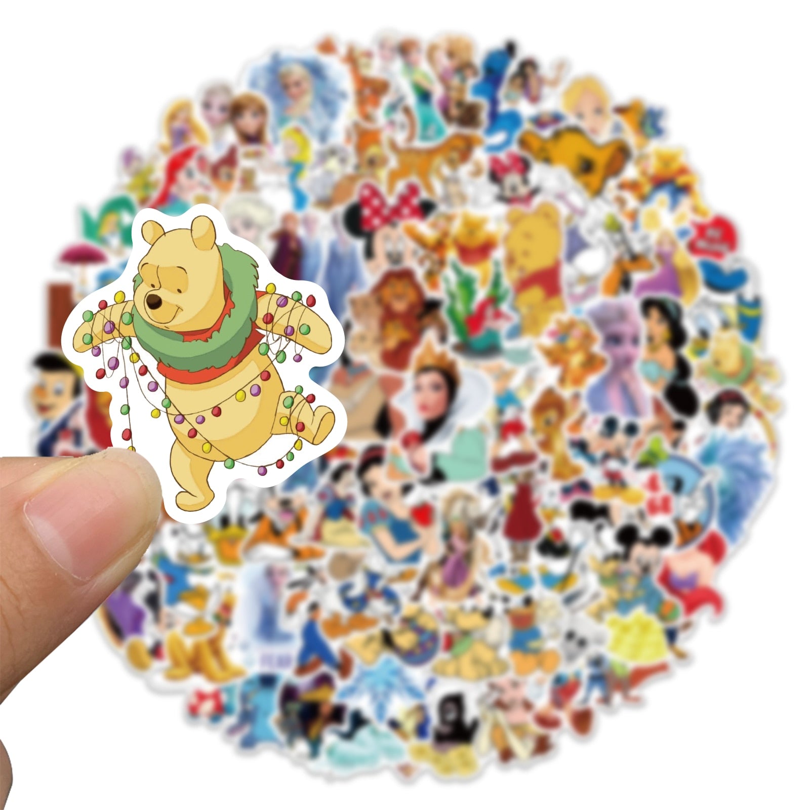 50pcs Disney Mix Cartoon Anime Stickers KENNRICK