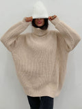 Chic Turtle Neck Women Soft Warm Basic Knitted Sweater KENNRICK