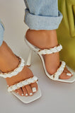 Women Summer Fashion Beach Shoes Slipper Sexy Hollow Out High Heels Sandals High Quality Party Flip Flops Slides CHAIN HESAXY