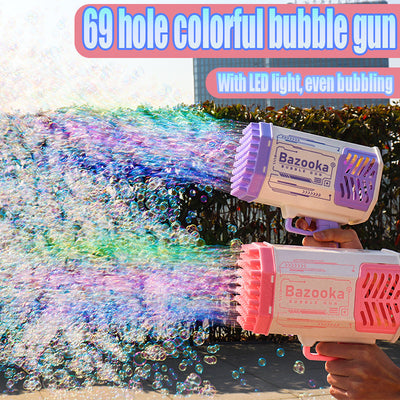 69 Hole Gatling Bubble Maker/Machine for Children KENNRICK