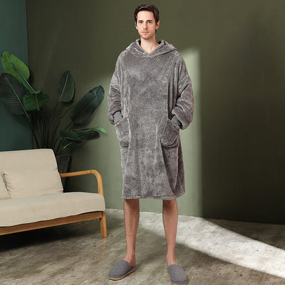 Men/Women Oversized Blanket Hoodies Sweatshirt Soft Warm Winter Blanket KENNRICK