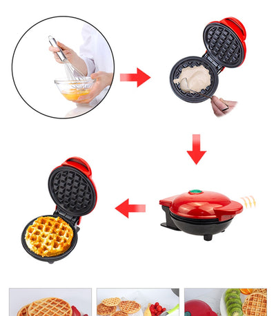 Electric Mini Waffles Maker Machine Kitchen Cooking KENNRICK